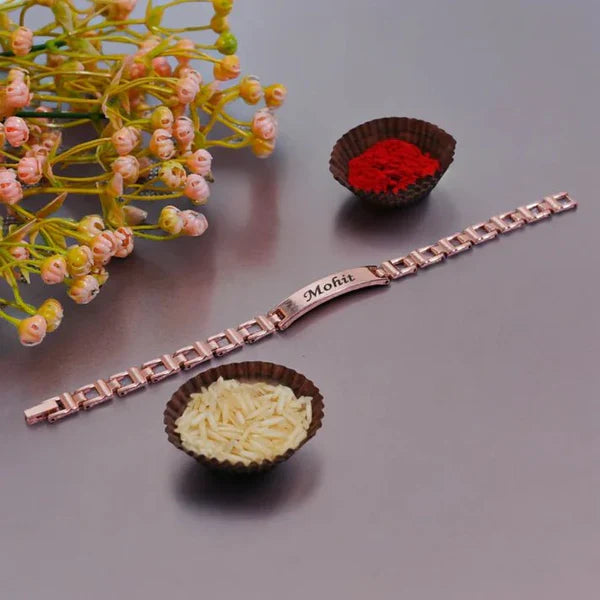 Personalized Bracelet Rakhi – Celebrate Bond, Style & Identity