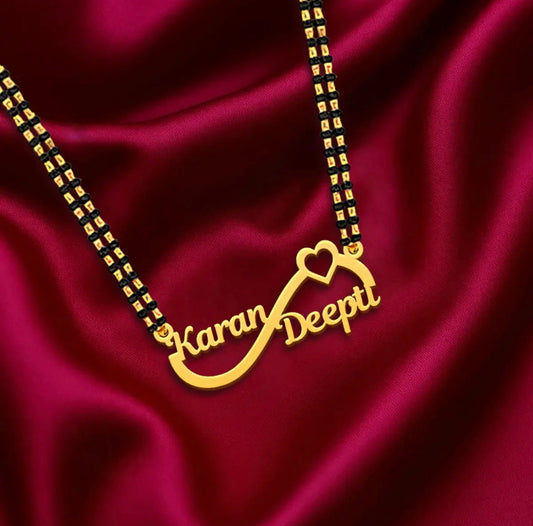 Infinity Heart Couple Pendant