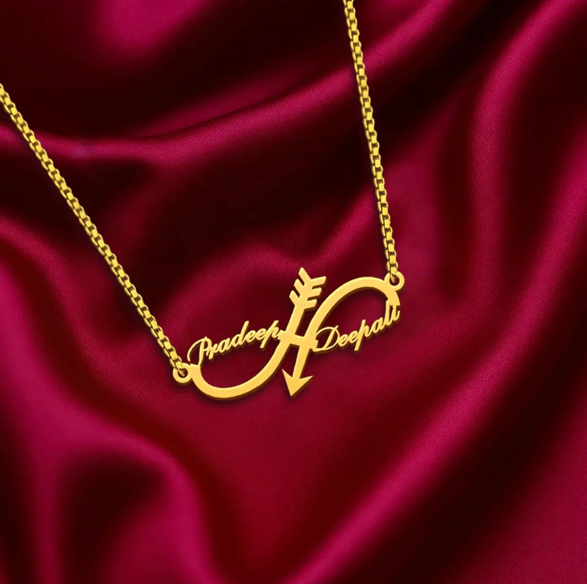 Blessings in Silence Name Necklace