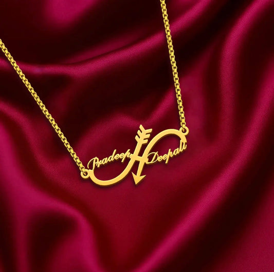 Blessings in Silence Name Necklace